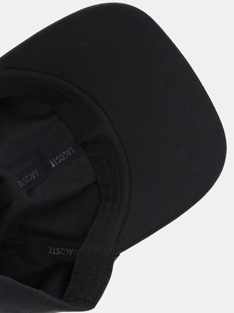 Lacoste czapka z daszkiem kolor czarny RK6047