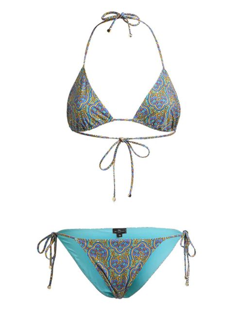 ETRO paisley-print bikini - Blue - zdjęcie produktu nr 1