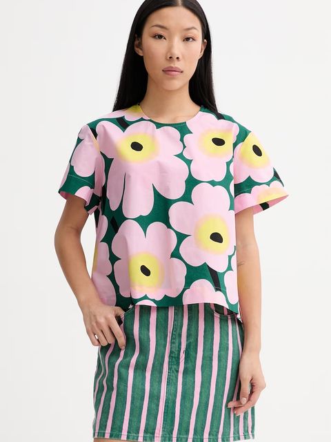 Marimekko T-shirt damski bawełniany - zdjęcie produktu nr 1