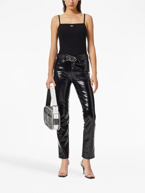 Diesel T-Hop-D logo-appliqué tank top - Black - zdjęcie produktu nr 2