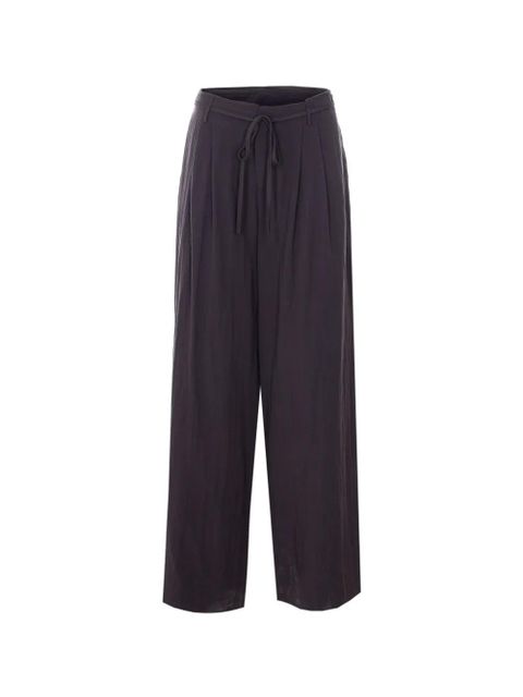 Eleh belted trousers - Purple - zdjęcie produktu nr 1
