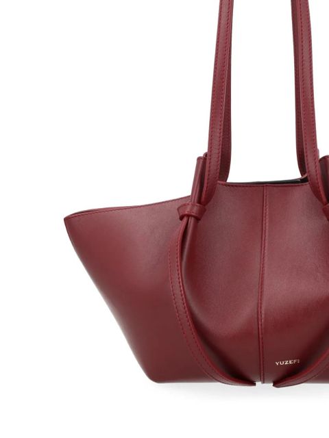 Yuzefi Mochi leather shoulder bag - Red - zdjęcie produktu nr 2