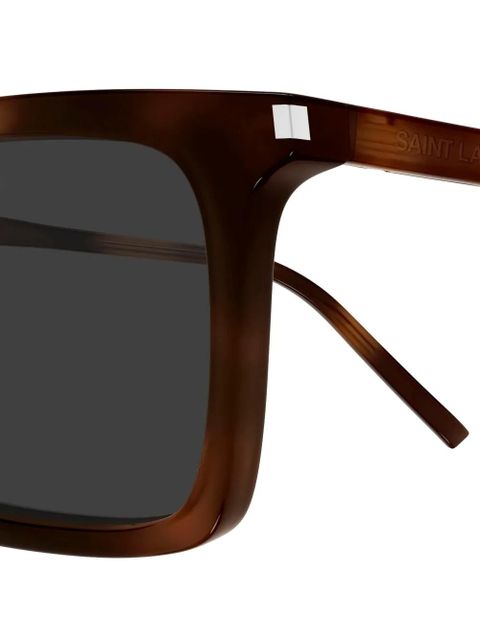 Saint Laurent Eyewear D-frame betty sunglasses - Brown