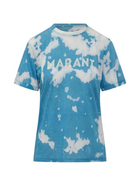 MARANT ÉTOILE Zewel tie-dye T-shirt - Blue - zdjęcie produktu nr 1
