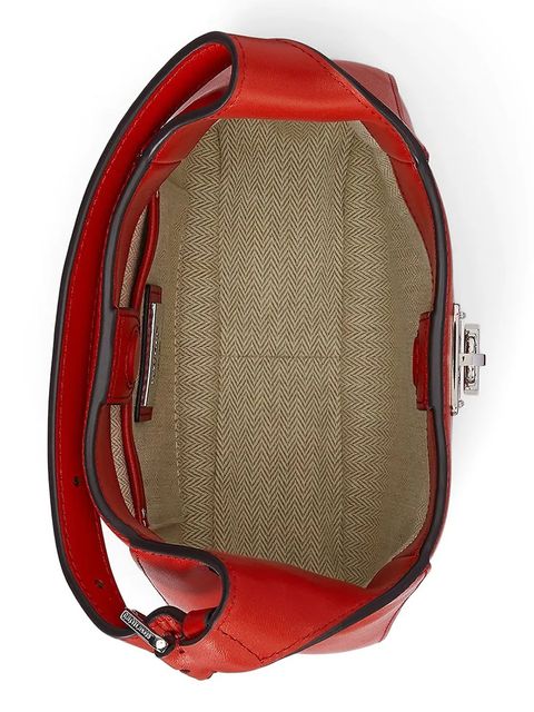 Lauren Ralph Lauren torebka skórzana kolor pomarańczowy 431966750 - zdjęcie produktu nr 2