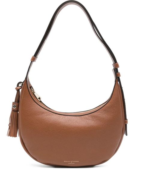 Aspinal Of London tassel pebble satchel - Brown - zdjęcie produktu nr 1