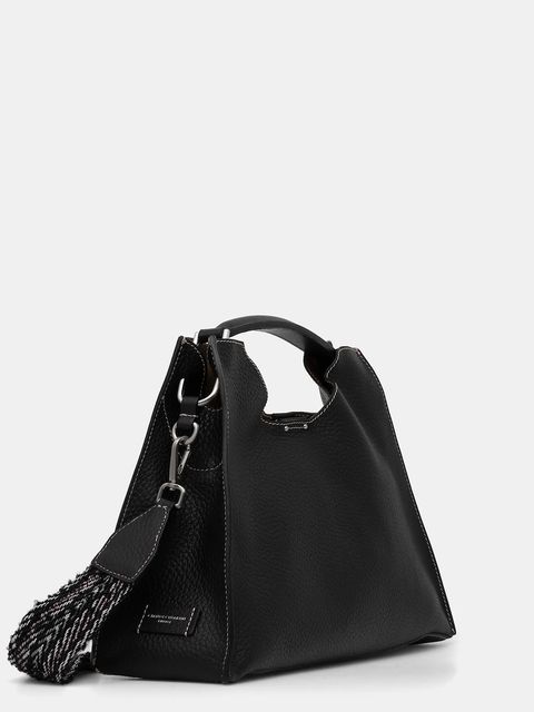 Gianni Chiarini torebka skórzana kolor czarny BS.10566.RNGDBL