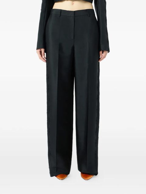 Blumarine wide-leg trousers - Black