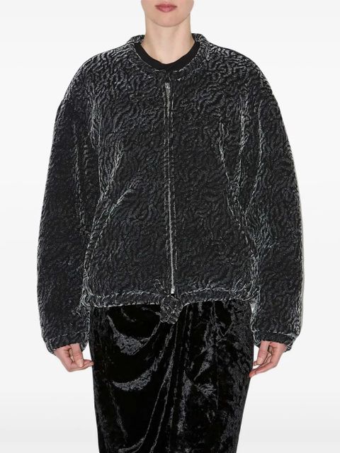 MARANT ÉTOILE Abelina bomber jacket - Black - zdjęcie produktu nr 2