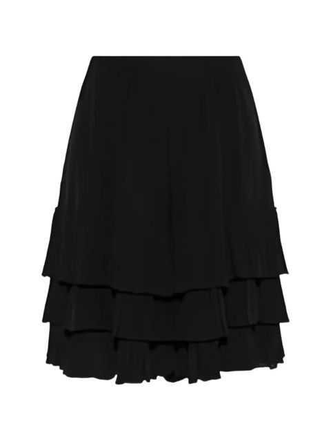 Chloé ruffled midi skirt - Black - zdjęcie produktu nr 1