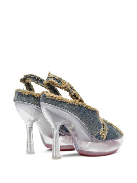 Diesel 120mm D-Lake Platform Sdl sandals - Blue