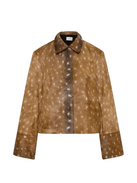 St. Agni Fawn-print jacket - Brown - zdjęcie produktu nr 1