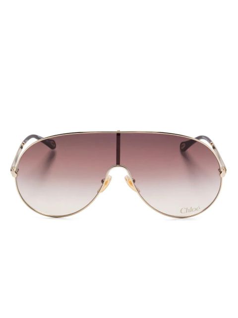 Chloé Eyewear Aly sunglasses - Gold - zdjęcie produktu nr 1