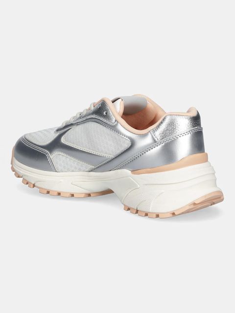 Calvin Klein sneakersy HIKE RUNNER LACE UP MESH MIX MET damskie kolor biały YW0YW02063