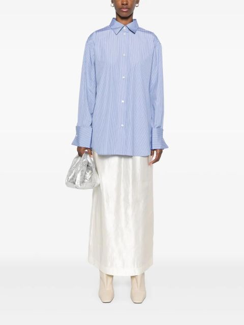 Róhe striped shirt - Blue