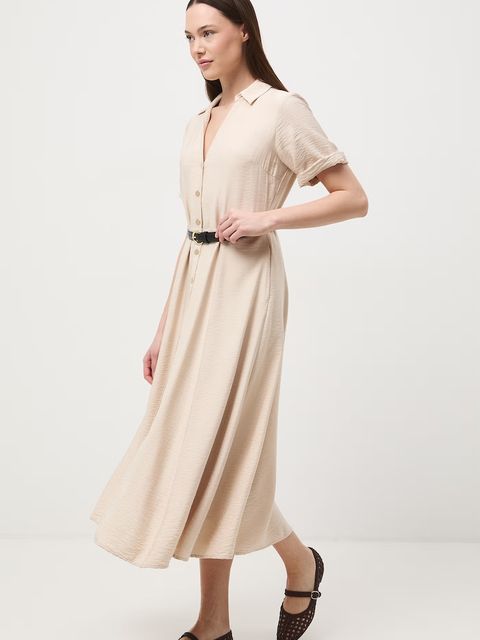 Medicine sukienka rozkloszowana z wiskozą - zdjęcie produktu nr 1