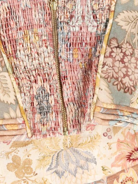 ZIMMERMANN Rebellion Corded bustier top - Neutrals