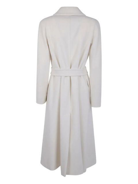 Max Mara belted wool coat - White - zdjęcie produktu nr 2