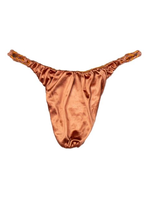 Isa Boulder Tinytwist bikini bottom - Brown