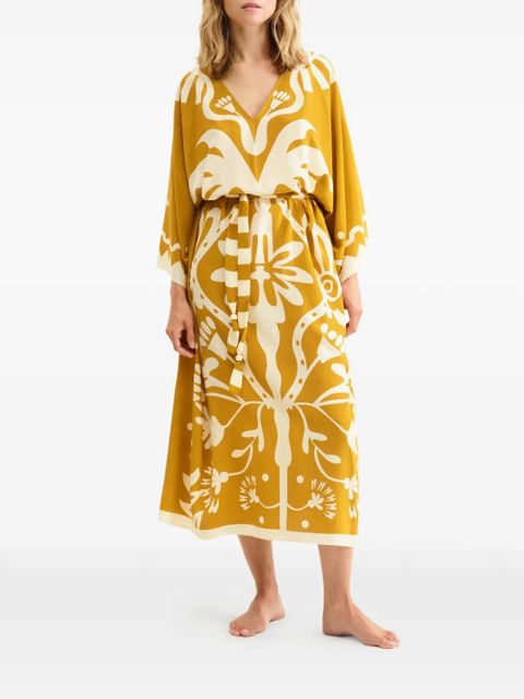 ERES Holi kaftan dress - Orange - zdjęcie produktu nr 2