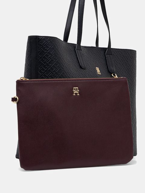 Tommy Hilfiger torebka kolor granatowy AW0AW18174