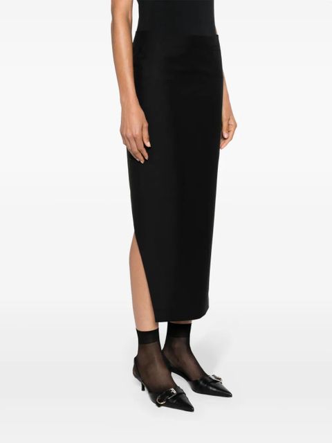 Givenchy asymmetric pencil skirt - Black