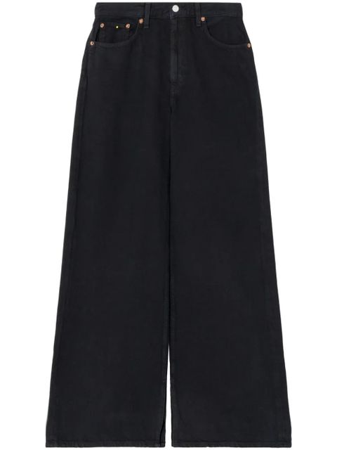 RE/DONE Low Rider loose jeans - Black - zdjęcie produktu nr 1