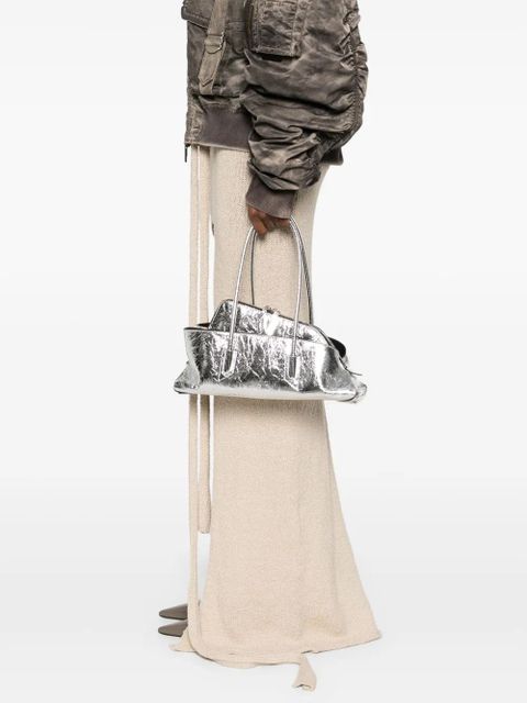 The Attico small La Passeggiata shoulder bag - Silver - zdjęcie produktu nr 2