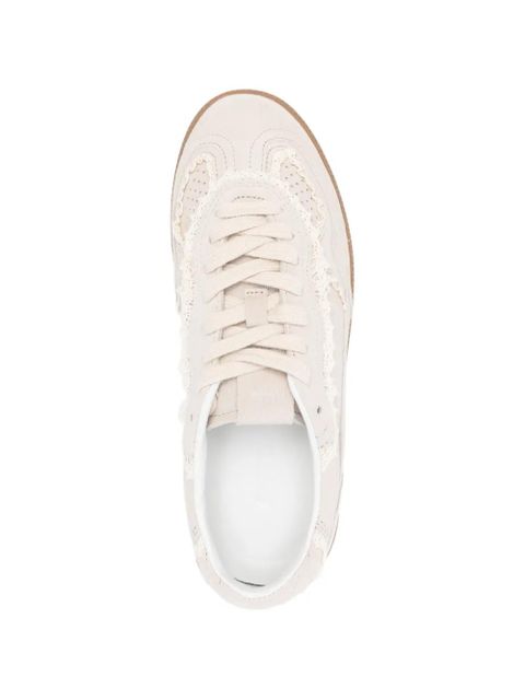 ALOHAS Tb.490 crochet-trim sneakers - Neutrals