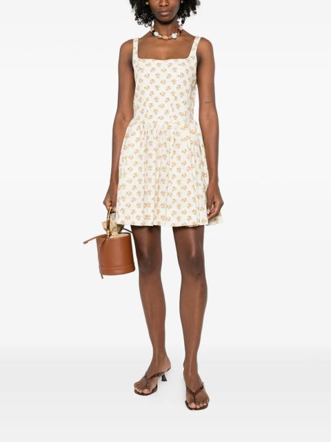 Maje floral print mini dress - Neutrals - zdjęcie produktu nr 2