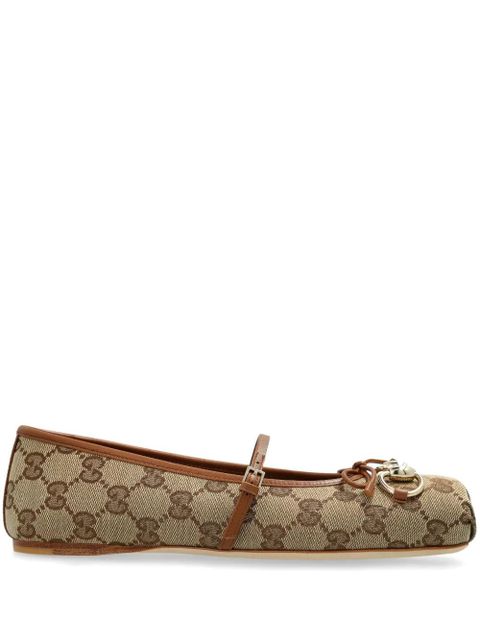 Gucci Monogram Double G pumps - Neutrals - zdjęcie produktu nr 1