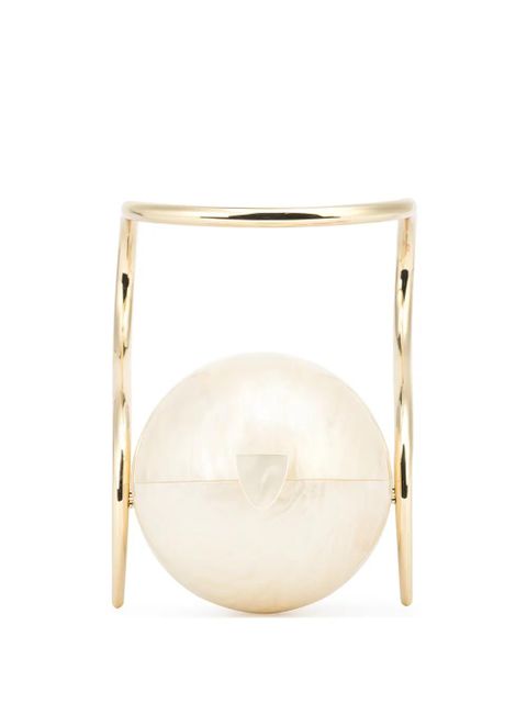 Cult Gaia Pearl top-handle clutch bag - White - zdjęcie produktu nr 1