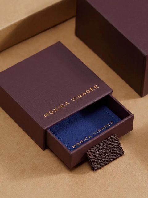 Monica Vinader Rio gemstone ring - Gold