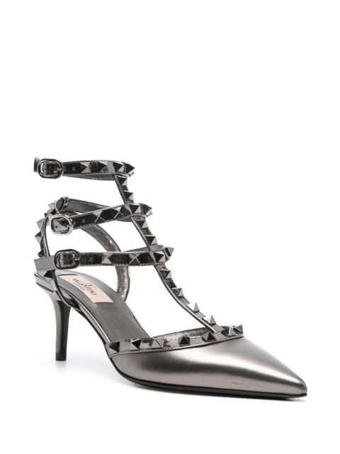 Valentino Garavani 65mm Rockstud pumps - Grey - zdjęcie produktu nr 2