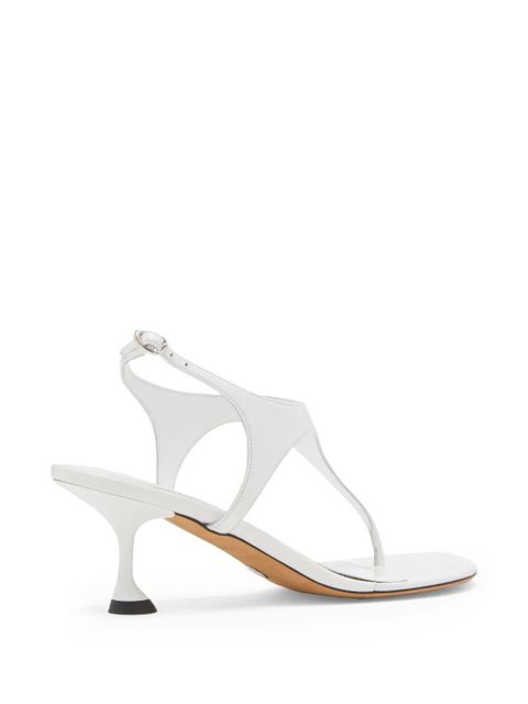 Proenza Schouler 60mm Tee Thong sandals - White