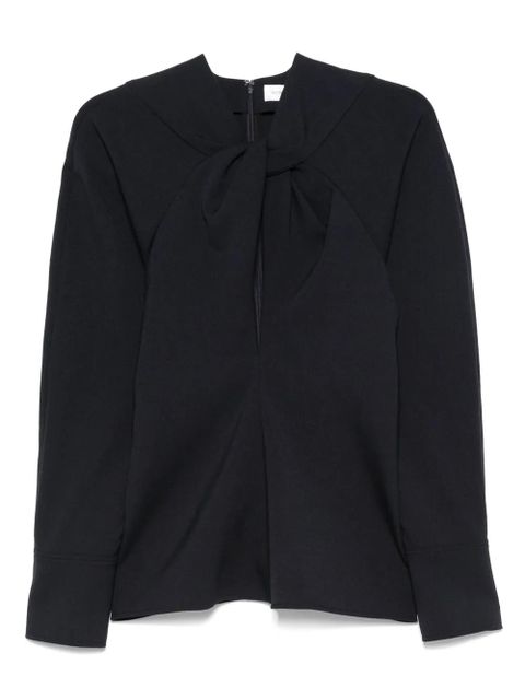 Victoria Beckham long-sleeved blouse - Blue - zdjęcie produktu nr 1