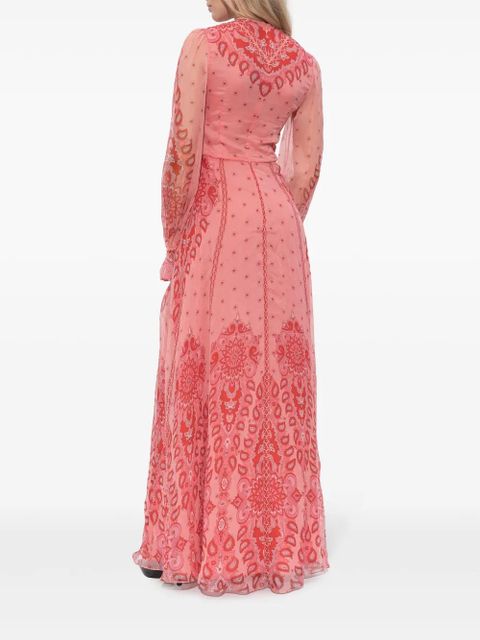 ETRO printed maxi dress - Pink