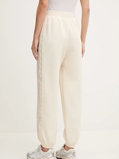 Guess spodnie dresowe dziecięce MARYELLA damskie kolor beżowy wzorzyste V5YB02 KB3P2