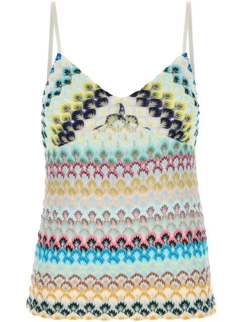 Missoni embroidered top - Neutrals - zdjęcie produktu nr 1