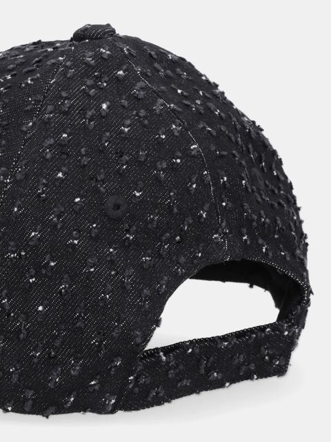 Armani Exchange czapka z daszkiem jeansowa