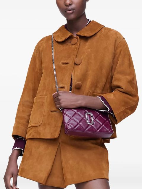 Marc Jacobs The Quilted top-handle mini bag - Red