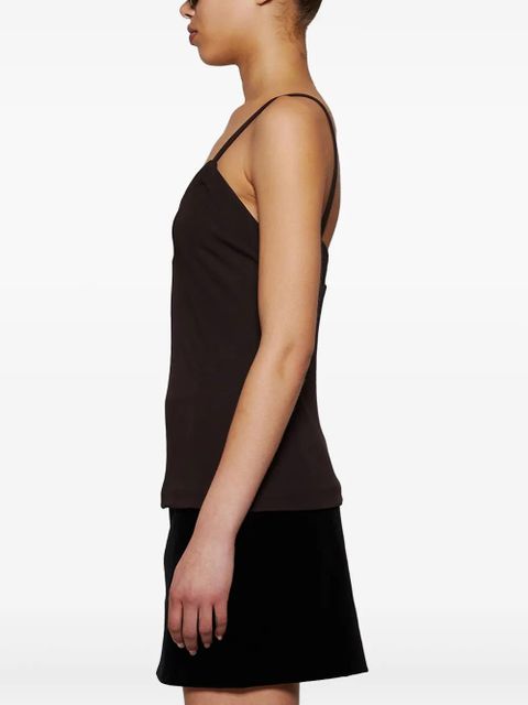 Jil Sander sleeveless tank top - Brown
