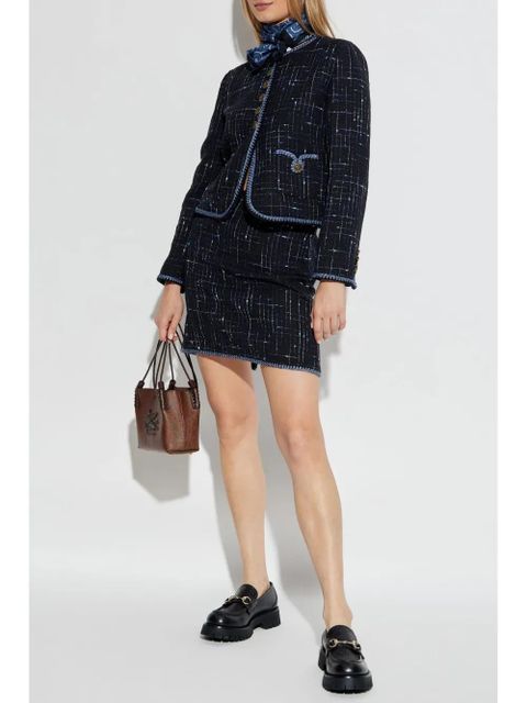ETRO tweed skirt - Blue