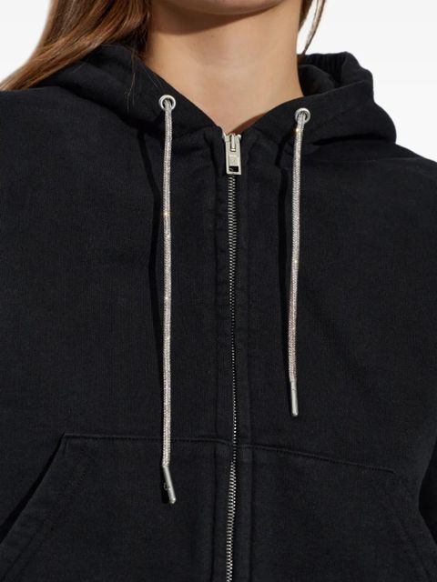 Alexander Wang zip-up hoodie - Black
