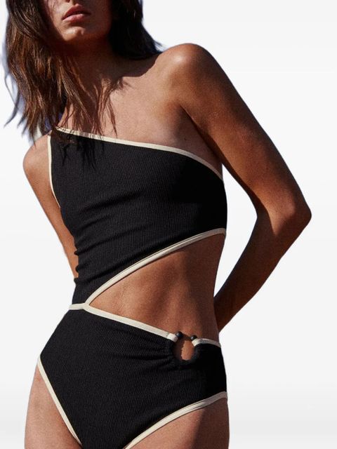 Johanna Ortiz Del Mar cut-out swimsuit - Black