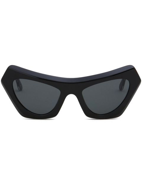 Marni Eyewear Devil's Pool cat-eye sunglasses - Black - zdjęcie produktu nr 1