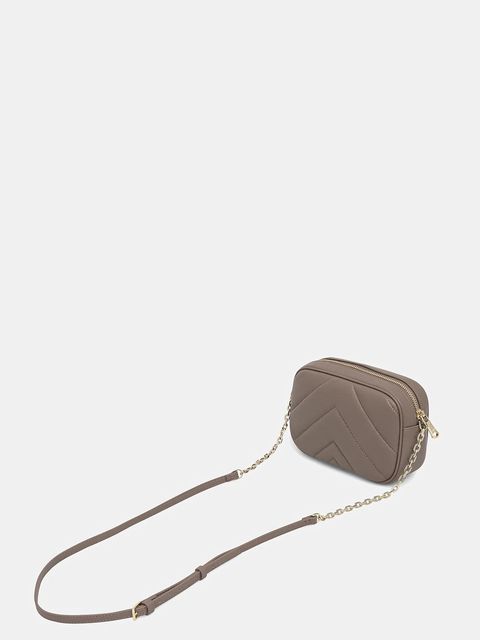 Patrizia Pepe torebka skórzana kolor brązowy 8B0005 L004