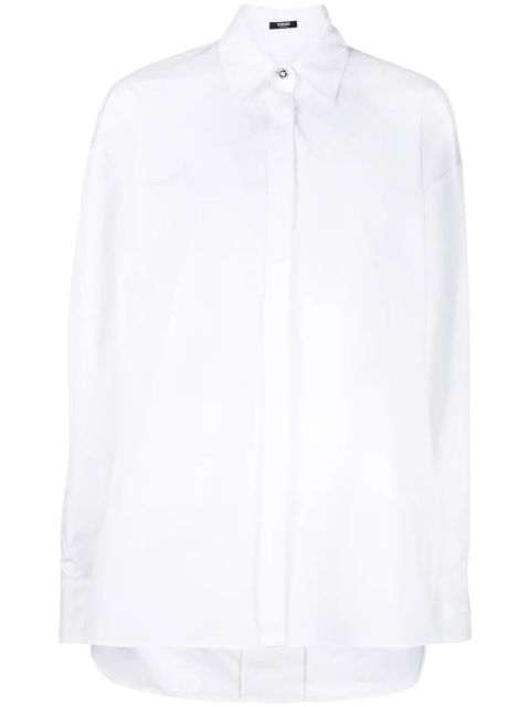 Versace button-up cotton shirt - White - zdjęcie produktu nr 1
