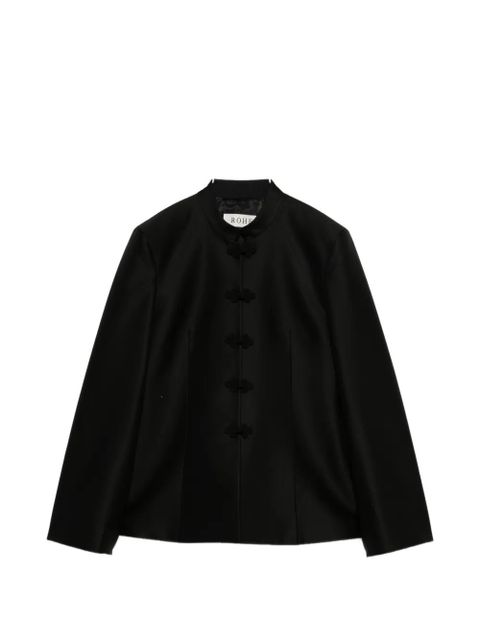 Róhe mandarin hourglass blazer - Black - zdjęcie produktu nr 1