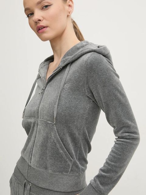 Juicy Couture bluza welurowa ROBERTSON CLASS - zdjęcie produktu nr 1